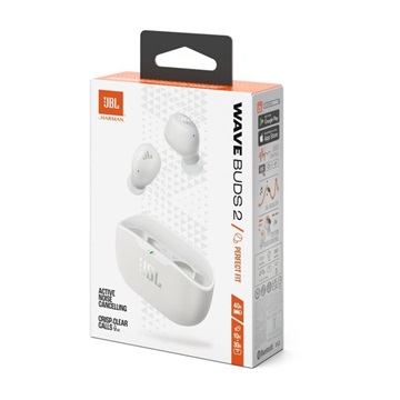 JBL Wave Buds 2 TWS vezeték nélküli fülhallgató, fehérEU