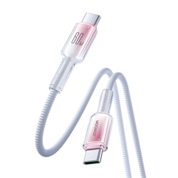 Joyroom Kábel USB-C USB-C  S-A42 60W 1.2m fehér