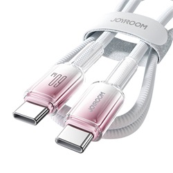 Joyroom Kábel USB-C USB-C  S-A42 60W 1.2m fehér