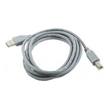 Kábel Usb 2.0 printerkábel 1.8M Gembird (CCP-USB2-AMBM-6G) szürke