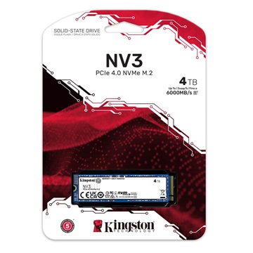SSD Kingston 4TB NV3 M.2 PCIe 4.0 2280 NVMe