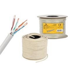 Kábel UTP CAT 5E LAN kábel sodrott 100 M (CCA) Gembird (UPC-5004E-L/100)