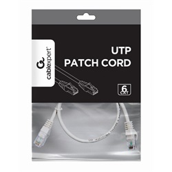 Kábel UTP CAT 6 patch kábel 1 m Gembird (CU) (PP6U-CU-1M)