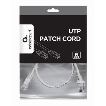 Kábel UTP CAT 6 patch kábel 1 m Gembird (CU) (PP6U-CU-1M)
