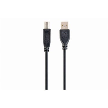 Kábel Usb 2.0 printerkábel 3 M Gembird (CCP-USB2-AMBM-10) fekete,prémium