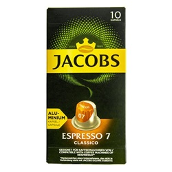 Kávékapszula JACOBS Nespresso Espresso 7 Classico 52 g 10 darab/doboz