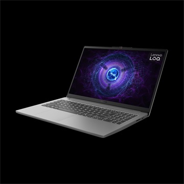 Notebook LENOVO LOQ Gaming 15IAX9E, 15.6" FHD, Intel Core i5-12450HX, 16GB, 512GB SSD, nV RTX 2050 4GB, NoOS, Luna Grey