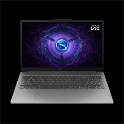 Notebook LENOVO LOQ Gaming 15IAX9E, 15.6" FHD, Intel Core i5-12450HX, 16GB, 512GB SSD, nV RTX 2050 4GB, NoOS, Luna Grey