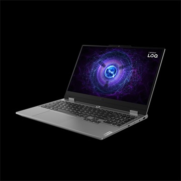 Notebook LENOVO LOQ Gaming 15IRX9, 15.6" FHD, Intel Core i5-13450HX, 32GB, 1TB SSD, nV RTX 4050 6GB, NoOS, Luna Grey
