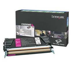 Lexmark toner C5200MS magenta