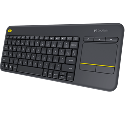Logitech billentyűzet K400 Plus wireless fekete