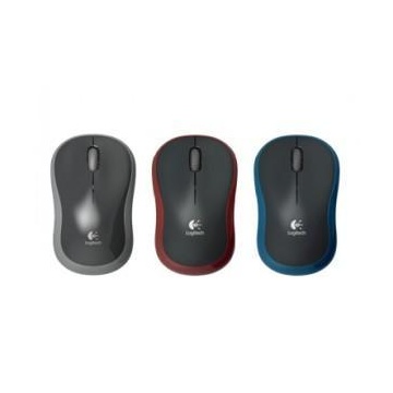 Logitech egér M185 wireless piros notebook