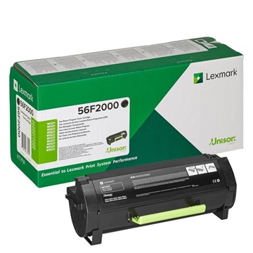 Lexmark toner 56F2U0E black 25k