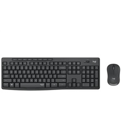 Logitech Silent MK295 billentyűzet+egér wireless fekete