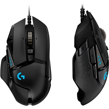 Logitech egér G502 Hero USB fekete