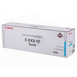 Másológép toner eredeti Canon C-EXV17 cyan 30k