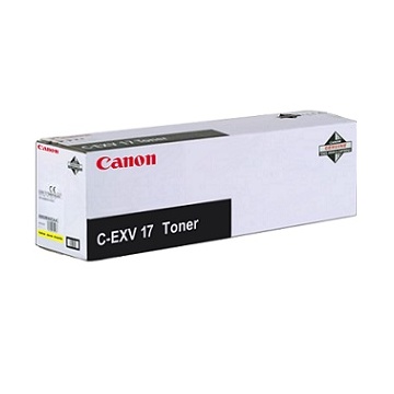 Másológép toner eredeti Canon C-EXV17 yellow 30k