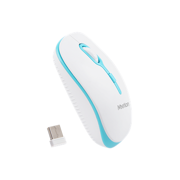 Meetion wireless egér MT-R547 white+blue