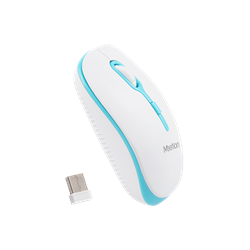 Meetion wireless egér MT-R547 white+blue