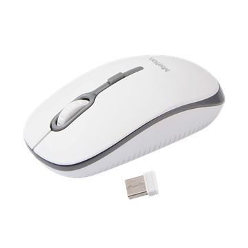 Meetion wireless egér MT-R547 white+gray