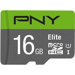 Memóriakártya Micro SDHC 16GB PNY Elite Class 10
