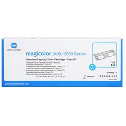 Minolta toner MC2400,2500 cyan 1,5k