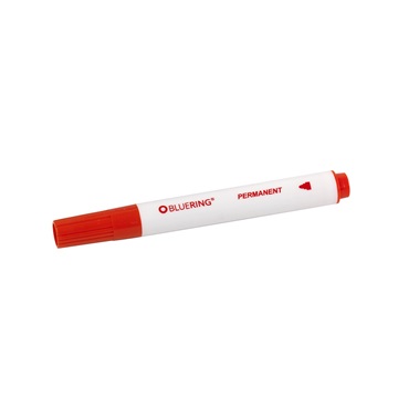 Marker alkoholos 3mm, kerek végű Bluering® piros
