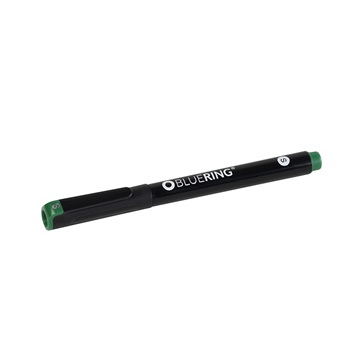 Marker tűfilc alkoholos 0,4mm, OHP Bluering® S zöld