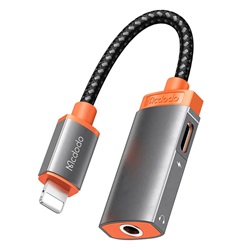 Mcdodo CA06719 Lightning to AUX 3.5mm mini jack audioadapter (black)