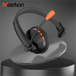 Meetion BTH002 Bluetoot Call Center fejhallgató fekete