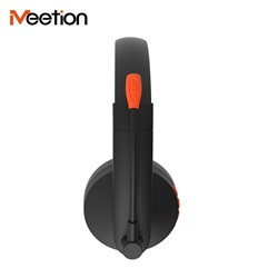 Meetion BTH003 Bluetoot Call Center fejhallgató fekete