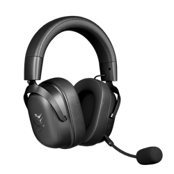 Meetion FORK PRO Vezetékes+2,4G+Bluetooth gamer fejhallgató (Black+Gray)