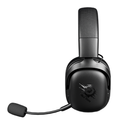 Meetion FORK PRO Vezetékes+2,4G+Bluetooth gamer fejhallgató (Black+Gray)