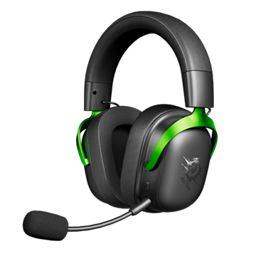 Meetion FORK PRO Vezetékes+2,4G+Bluetooth gamer fejhallgató (Black+Green)