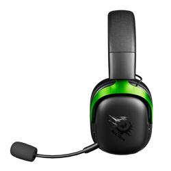 Meetion FORK PRO Vezetékes+2,4G+Bluetooth gamer fejhallgató (Black+Green)