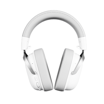 Meetion FORK PRO Vezetékes+2,4G+Bluetooth gamer fejhallgató (White+Gray)