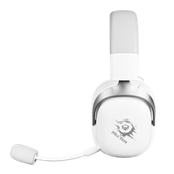 Meetion FORK PRO Vezetékes+2,4G+Bluetooth gamer fejhallgató (White+Gray)