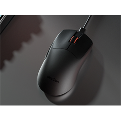 Meetion GW12 2,4G+Bluetooth+vezetékes gamer egér  (fekete)