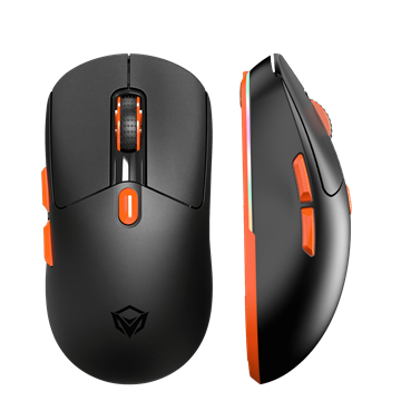 Meetion GW38 Vezetékes+2,4G+Bluetooth gamer egér töltődokkolóval  fekete