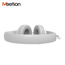 Meetion HP003U USB mikrofonos fejhallgató fehér