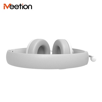 Meetion HP003U USB mikrofonos fejhallgató fehér