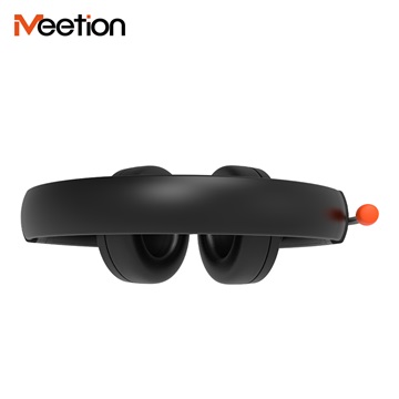 Meetion HP003U USB mikrofonos fejhallgató fekete