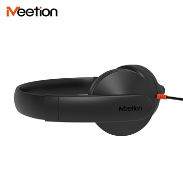Meetion HP003U USB mikrofonos fejhallgató fekete
