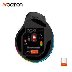 Meetion MT-BTM010R jobbkezes ergonómikus wireless egér