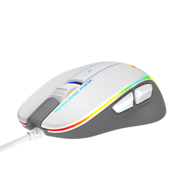 Meetion MT-GM23 gamer egér White-Gray