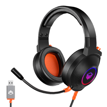 Meetion MT-HP012   7.1 gamer fejhallgató Black