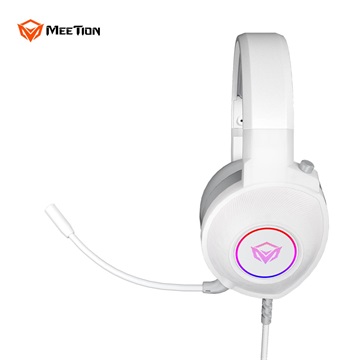Meetion MT-HP012   7.1 gamer fejhallgató White