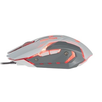 Meetion MT-M915 Backlit vezetékes gamer USB egér fehér