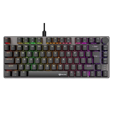 Meetion RGB Vezetékes mechanikus, Red Switch gamer  billentyűzet MK006Pro (HU)