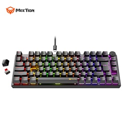 Meetion RGB Vezetékes mechanikus, Red Switch gamer  billentyűzet MK006Pro (HU)
